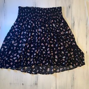 Flirty 2 layer skater skirt